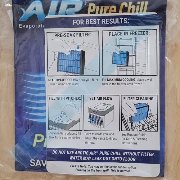 Artic Air Pure Chill Personal Space Cooler - Brand New in Box - Picture 9 of 9